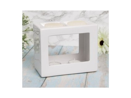 aroma lampa bila dvojta 17 cm