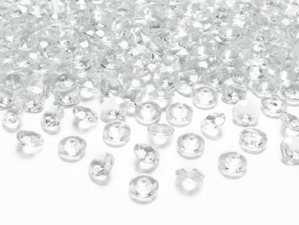 2065 diamanty pruhledne 1 2cm 100ks
