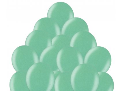 zelene balonky metalicke