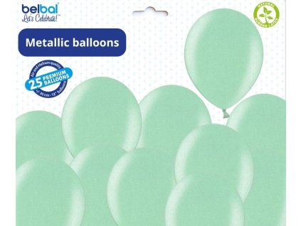 metalicke balonky mint