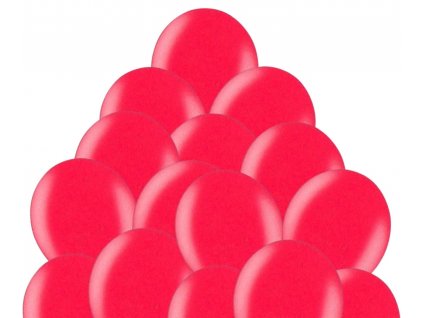 cervene balonky metalicke