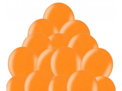 oranzove balonky metalicke