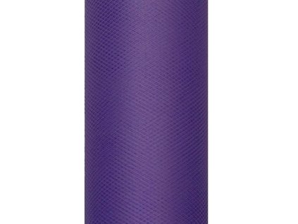 2122 partydeco tyl fialovy purple 0 15 x 9m