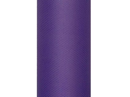 2122 partydeco tyl fialovy purple 0 15 x 9m