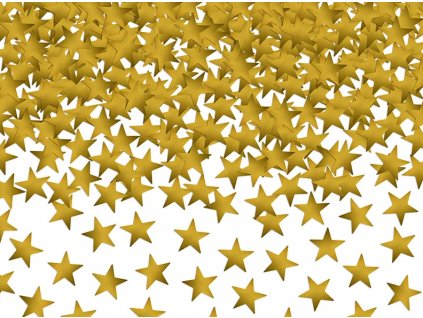 konfety hvezdy zlate