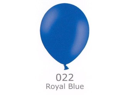 226 royal blue 022 balonek tmave modra prumer 27 cm belbal