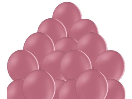 balonky 50 ks vinove pudrove