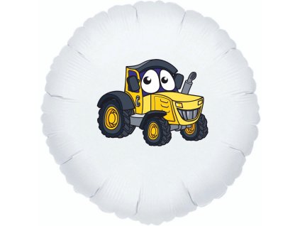 balonek traktor zluty