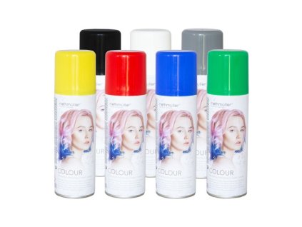 barva na vlasy stribrna 100 ml sprej