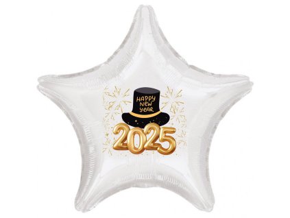 happy new year 2025 hvezda bila
