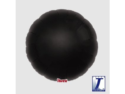 balonek kruh cerny ibrex 35 cm s heliem 30 dni lita