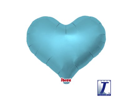 balonek srdce svetle modre ibrex s heliem lita 30 dni