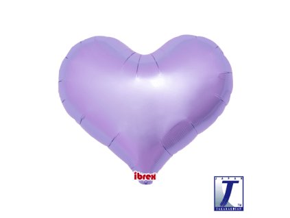 balonek srdce svetle fialove ibrex 63 cm s heliem lita 30 dni