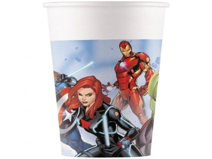 2 avengers kelimky papirove 8 ks 200 ml