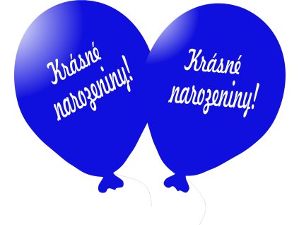 3442 balonek svetle modry krasne narozeniny balonky cz