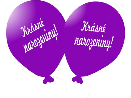 3445 balonek fialovy krasne narozeniny balonky cz