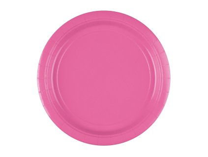 4243 talire bright pink 8 ks 23 cm amscan