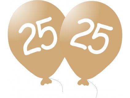 4942 balonek 25 narozeniny zlaty metalicky balonky cz