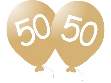 4960 balonek 50 narozeniny zlaty metalicky balonky cz