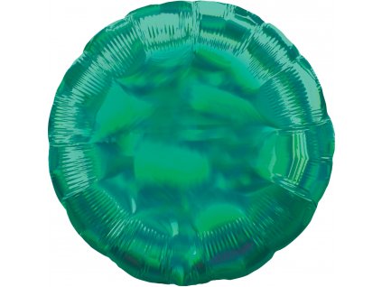 5497 balonek zeleny holograficky amscan