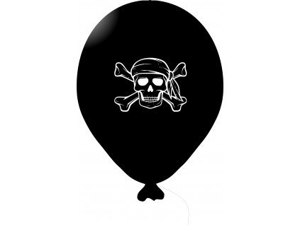 5566 pirat balonek cerny balonky cz