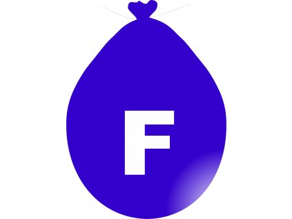 5656 balonek pismeno f modre balonky cz