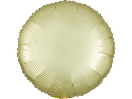 6076 balonek kruh saten zluto zlaty amscan