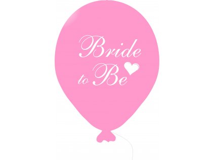 6616 bride to be balonek ruzovy