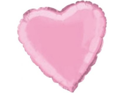 67 balonek srdce pink