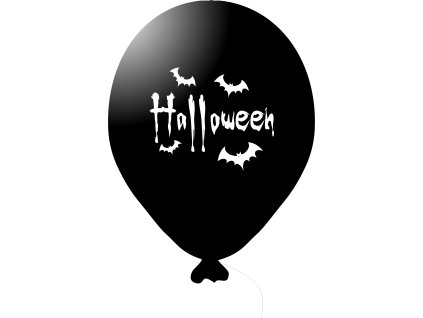 6988 halloween balonek cerny balonky cz