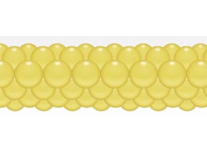 7903 balonkova girlanda zluta 3 m balonky cz