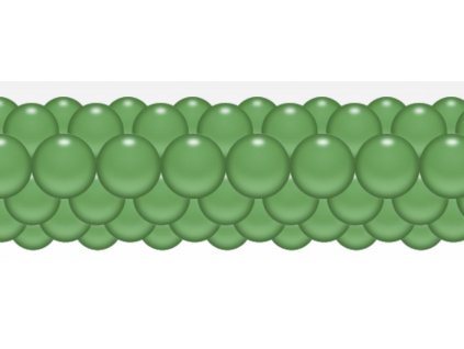 7948 balonkova girlanda zelena 3m balonky cz