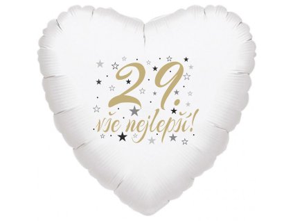 8233 29 narozeniny balonek srdce balonky cz