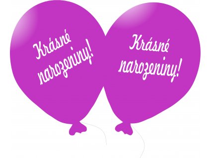 9376 balonek tmava fuchsia krasne narozeniny balonky cz