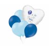 10051 set 1 narozeniny modry slon srdce foliovy balonek balonky cz