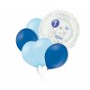 10063 set 1 narozeniny modry slon kruh foliovy balonek balonky cz