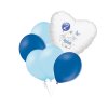 10069 1 set 2 narozeniny modry slon srdce foliovy balonek balonky cz