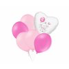 10102 set 4 narozeniny ruzovy slon srdce foliovy balonek balonky cz