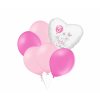 10120 set 5 narozeniny ruzovy slon srdce foliovy balonek balonky cz