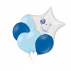 10129 set 5 narozeniny modry slon hvezda foliovy balonek balonky cz