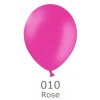 121 rose 010 balonek tmave ruzova prumer 27 cm belbal