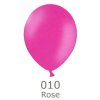 121 2 rose 010 balonek tmave ruzova prumer 27 cm belbal