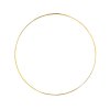 svatebni dekorace obruc zlata 25 cm