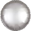 Balónek fóliový kruh stříbrný