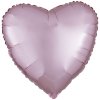 Balónek fóliový srdce světle růžové