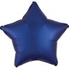 Balónek fóliový hvězda modrá 48 cm