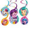 my little pony zavesne dekorace 6 ks papirove