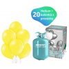 helium sada zlute balonky 30 ks