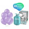 helium sada svetle fialova 20 ks