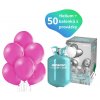 helium sada ruzove balonky 50 ks